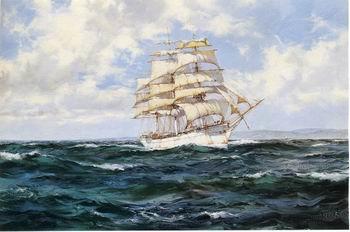 Dennis Miller Bunker Seascape, boats, ships and warships. 09 France oil painting art